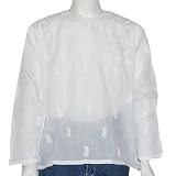 Dresses For Summer Mens Embroidered Kurta Cotton Shirt India Size: L Chest 44 Inches