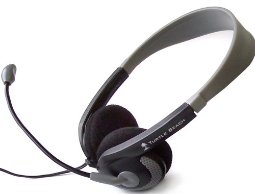 Ear Force D2 Stereo Headphones + Boom Mic (Black)