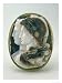 The Gonzaga Cameo, Depicting Ptolemy II Philadelphus and His Wife Arsinoe Portrayed as Gods Art Giclee Poster Print by Ptolemaic Period Egyptian, 12x16