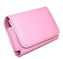 New Pink Leather Camera Case for Canon IXUS 990 970 870 200 120 110 100 95 90 85 IS,Casio EXILIM EX-Z400 Z270 Z250 Z85 Z2 Z1,S12 FC100,Fuji FinePix A235 A180 A170 A150 F60fd Z35 Z33 Z30,KODAK MD1063 MD41 M1033 M1063 IS, M380 M340 M320,Olympus Mju 840 850SW 1030SW 1040 1050SW 1060,Panasonic DMC-FS4 FS5 FS6 FS7 FS15 FS20 FS25 FS62,Pentax Optio L70,E80 E75 E70L S12, W80 M85 P80 P70,Samsung ST45 ST500 ST550 ST1000 PL70 PL65,SONY DSC-S930, W300 W290 W270 W220 W210 W180 WX1 & other compact cameras.