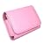 New Pink Semi-hard Leather Camera Case for Sony Cyber-shot s930,Canon IXUS 95,Casio Exilim,Panasonic Lumix,Samsung Digilmax ES55,Nikon Coolpix,Fuji finepix Z20fd,Pentax Optio,Kodak Easyshare,Olympus mju,u series compact cameras.