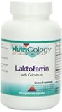 Nutricology Laktoferrin with Colostrum,  90 Vegetarian Capsules