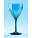 Indigo Blue Polycarbonate Wine Glass by Precidio