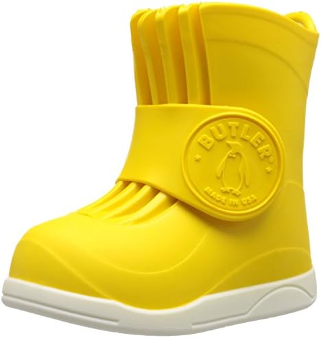 Butler Emperor Supreme Pull-On Boot with Removable Liner and Velcro Strap (Toddler/Little Kid), Yellow Sunshine, 11 M US Toddler