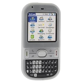 Palm Centro 690 Smartphone Clear Flexible Soft Silicone Skin Case