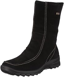 Rieker Eike Z7170-00, Damen Stiefel, Schwarz (schwarz 00), EU 38