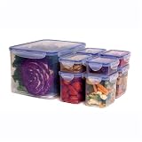 Lock & Lock HPL838SA 17-Piece Rectangular Food-Storage Container Set with Lids