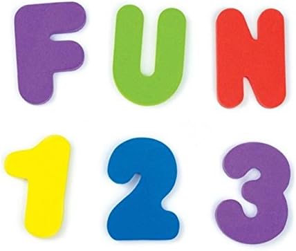 Holly Store Children Digital Foam Bath Toy Shower Toy