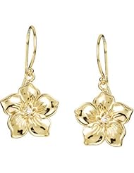 14K Yellow Gold Diamond Earrings - 0.03 Ct. -- LIFETIME WARRANTY
