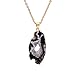 sedmart Irregular Agate Necklace Agate Quartz Pendant Drilled Hole Geode Druzy Gemstone Jewelry Mothers Day Gifts