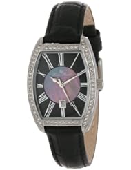 Lucien Piccard Womens 10030-01 Grivola Ortlet Black/Silver Watch