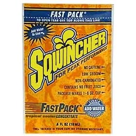 Sqwincher 015309-TC 6-Oz Tropical Cooler 4csp/mcs 200 Fast Packs Per Case