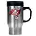 Tampa Bay Buccaneers Travel Mug with Free Form Team Emblem