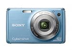Sony Cybershot DSC-W220 12MP Digital Camera with 4x Optical Zoom with Super Steady Shot Image Stabilization (Light Blue)
