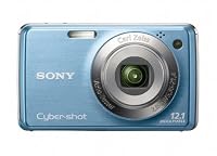 Sony Cybershot DSC-W220 12MP Digital Camera with 4x Optical Zoom with Super Steady Shot Image Stabilization (Light Blue)