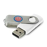 Centon Chicago Cubs Edition DataStick Swivel 8 GB USB 2.0 Flash Drive DSVM8GB-CHC