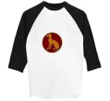  : Astrology Dog - Raglan 3/4 Sleeve T-Shirt
