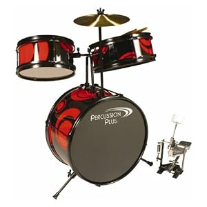 Percussion Plus SD1 3-piece Children's Mini-Drumset - Swirl by