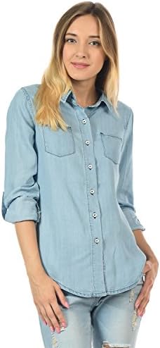Denim Button Up Shirt
