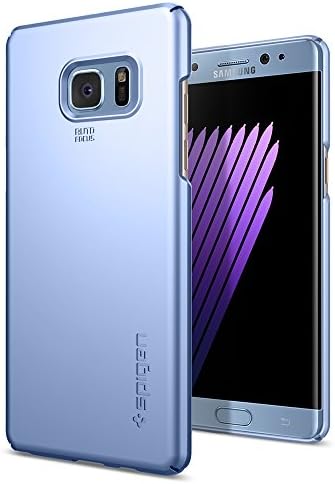 Galaxy Note 7 Case, Spigen® [Thin Fit] Exact-Fit [Blue Coral] Premium Matte Finish Hard Case for Galaxy Note 7 (2016) - (562CS20397)