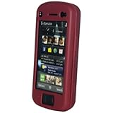 Amzer Silicone Jelly Case for Nokia N97 (Maroon Red)