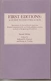 First Editions: A Guide to Identification