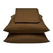 Woolrich Brown Flannel Sheet Set - King