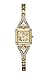 GUESS Women's U0137L2 Petite Retro Glamour Gold-Tone Watch