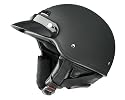 Raider Deluxe Half Flat Black Large Helmet