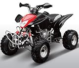 ATA-250E Black/Red ATV