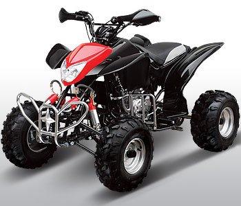 ATA-250E Black/Red ATV