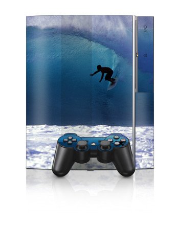 PS3/プレイステーション3用デコレーションスキンシール【Hang 10】