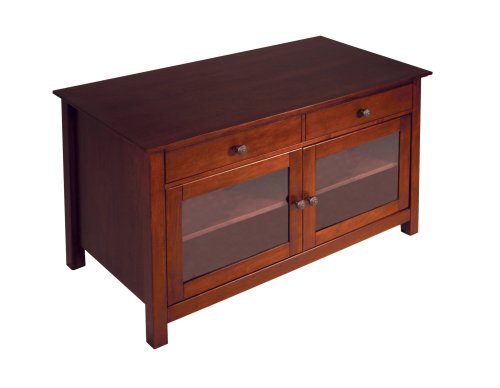 Bell'O WAVS-320 Cherry Finish Wood Audio Video Cabinet
