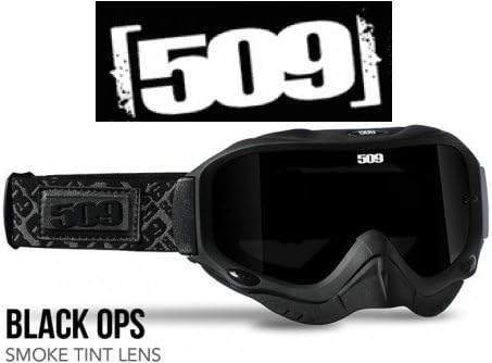509 Dirt Pro MX ATV Black Ops Goggle With Smoked Tint Lens Mx ATV Offroad
