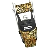 Crutcheze Leopard Crutch Bag, Pouch, Pocket, Tote Washable Designer Fashion Orthopedic Products Accessories