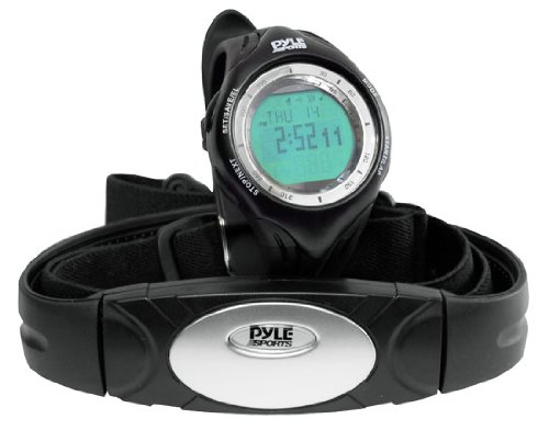 GSI Super Quality All-In-One Heart Rate Monitor Watch and Transmitter Chest Belt - For Exercise, Sports, Running, Jogging and All Outdoor Activities - Data, Stopwatch, Chronograph and Alarm Functions GSI Super Quality All-In-One Heart Rate Monitor Watch and Transmitter Chest Belt - For Exercise, Sports, Running, Jogging and All Outdoor Activities - Data, Stopwatch, Chronograph and Alarm Functions