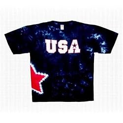 USA Star Tie-Dye T-Shirt