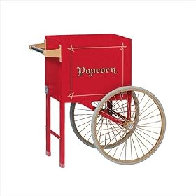 Cart for Fun Pop 4oz Popcorn Popper in Red by 