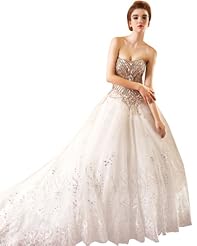 Sexy Applique Beaded Crystal Lace Crystals Chiffon/Taffeta/Tulle  Dress