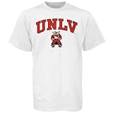 UNLV Runnin' Rebels Youth White Bare Essentials T-shirt
