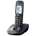 Panasonic KX-TG7521EM DECT Single Digital Cordless Phone Set with Answer Machine - Silver