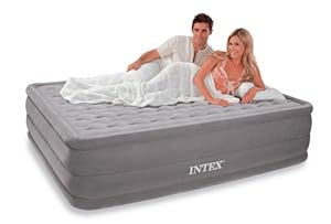 Intex Air Mattress 2011 Intex Queen Supreme Pillow Top Ultra