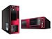 APEVIA Black / Red SECC Steel / Aluminum X-MASTER-RD/500 ATX Media Center / HTPC Case - Retail