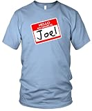 Hello, My Name is Joel Fine Jersey T-Shirt