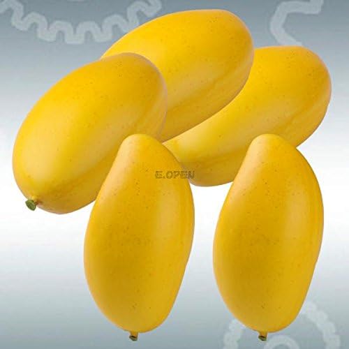 Different Varieties Lifelike Artificial Decorative Fake Plastic Fruit Vegetables Style Choice 1:5pcs Mangoes #10