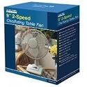 Lloytron 2-speed Oscillating Table Fan 9"