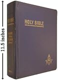 Thumbnail image for Holy Bible Red Letter Edition Masonic Edition Cyclopedic…