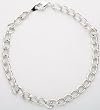 Anklet Chain - Silver Plated - Good for Adding Charms!