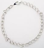 Anklet Chain - Silver Plated - Good for Adding Charms!