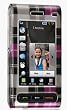 NEW Burbbery Style Checkbox Checkered Pink Brown Snap-On Cover Case Cell Phone Protector for Samsung T929 Memoir